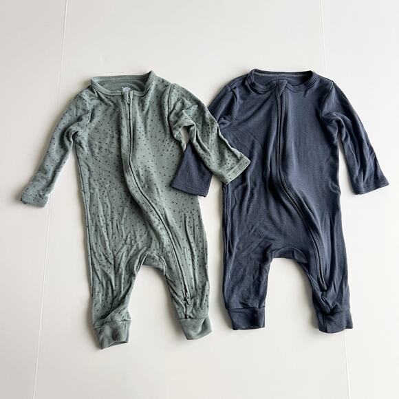 ⭐️ Cloud Island Green and Blue Kids One Pieces Bodysuits - Picture 1 of 7